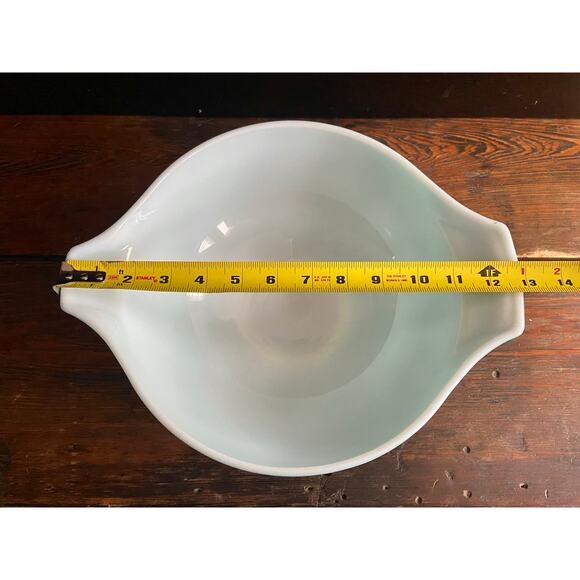 Vintage PYREX #444 Amish Butterprint Cinderella 4qt Mixing Bowl - Picture 9 of 11